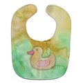 Carolines Treasures Rubber Duckie Watercolor Baby Bib BB7351BIB